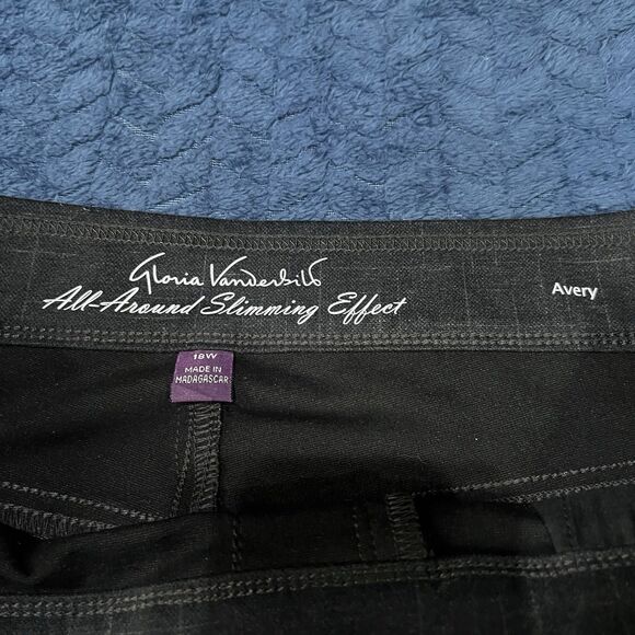 Gloria Vanderbilt Womens pants Size 18 Avery All Around Slimming Effect - Picture 6 of 10